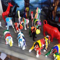 Petits animaux en résine pour décoration extérieur de votre jardin à découvrir près de Marignane chez Abbalone