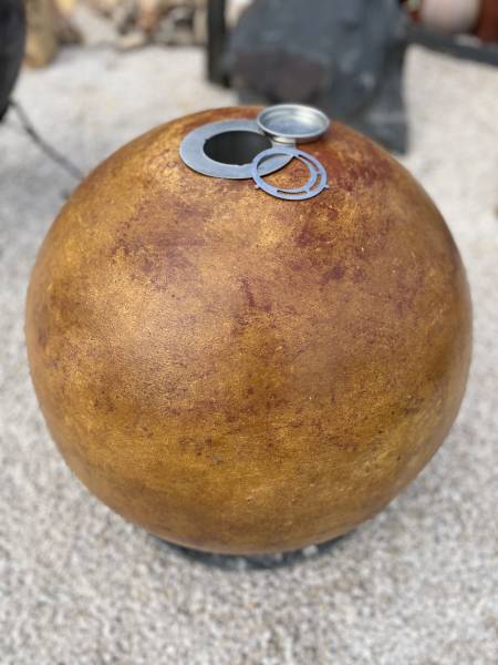 Boule de décoration à l’éthanol 