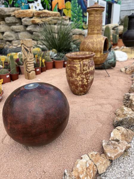 Boule de décoration à l’éthanol 