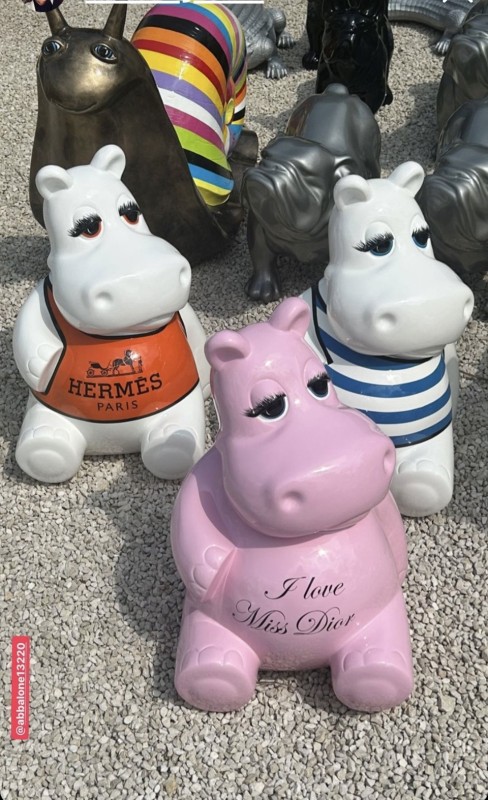 Animaux en résine pour décoration extérieur taille réelle