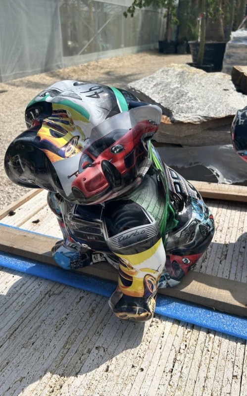 Animaux en résine pour décoration extérieur taille réelle