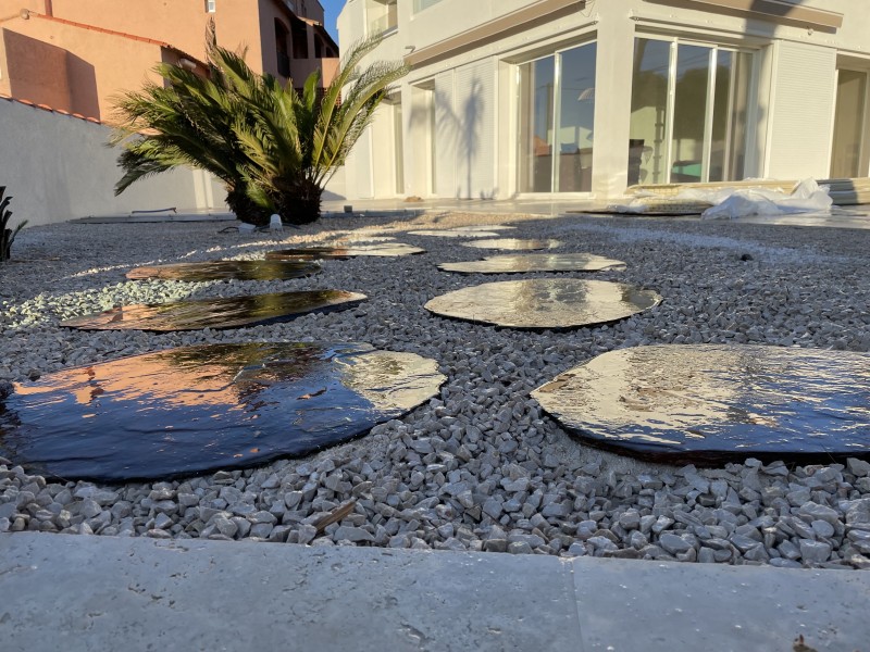 Pas Japonais multicolore 